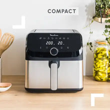 Easy Fry Mega Moulinex, fritadeira sem óleo, fritadeira a ar capacidade muito grande de 7,5 L, 8 programas predefinidos