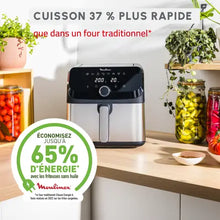 Easy Fry Mega Moulinex, fritadeira sem óleo, fritadeira a ar capacidade muito grande de 7,5 L, 8 programas predefinidos