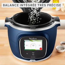 Multicooker Moulinex Cookeo Touch Pro, balança integrada, ligada
