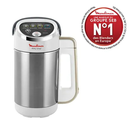 Sopa fácil, Misturador aquecido, 5 programas, 1,2 L, branco